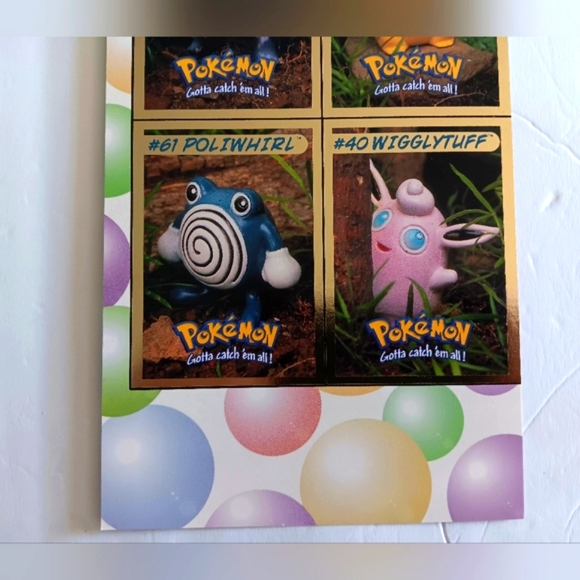 POKEMON RARE UNCUT HIGH GRADE FOUR CARD PANEL, A FEW EVER MADE, NONE KNOWN - Picture 4 of 6